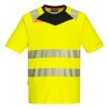 DX4 TEE-SHIRT HAUTE VISIBILITÉ S/S   Colour:Jaune/Noir