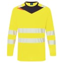 T-SHIRT DX4 HAUTE VISIBILITÉ ML  Colour:Jaune/Noir