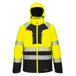 PARKA D'HIVER DX4 HI-VIS CLASS 2  Colour:Jaune/Noir