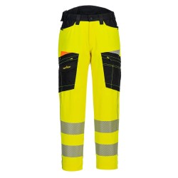 PANTALON DE TRAVAIL STRETCH DX4 HV  Colour:Jaune/Noir