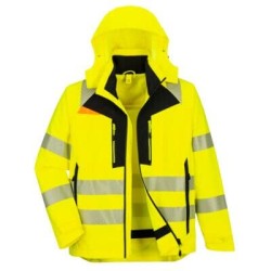 PARKA 4 EN 1 DX4 HI-VIS  Colour:Jaune/Noir