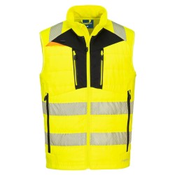 GILET SOFTSHELL HAUTE VISIBILITÉ DX4   Colour:Jaune/Noir