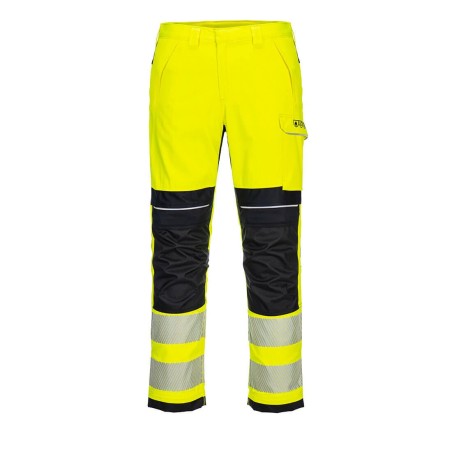 PANTALON DE TRAVAIL PW3 MODAFLAME HV  Colour:Jaune/Noir