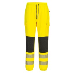 JOGGING HAUTE-VISIBILITÉ PW3 FLEXI  Colour:Jaune/Noir