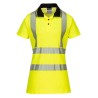 POLO LADIES PRO   Colour:Jaune/Noir