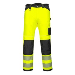 PANTALON EXTENSIBLE LÉGER HAUTE-VISIBILITÉ PW3  Colour:Jaune/Noir