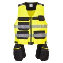 GILET À OUTILS PW3 CLASSE 1   Colour:Jaune/Noir