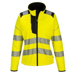 SOFTSHELL PW3 HAUTE VISIBILITÉ POUR FEMMES  Colour:Jaune/Noir