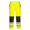 PANTALON DE PLUIE PW3 HI-VIS POUR FEMME  Colour:Jaune/Noir