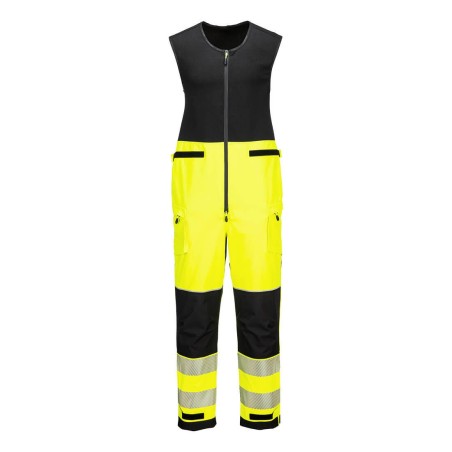 SALOPETTE IMPERMÉABLE HV PW3 (3L)  Colour:Jaune/Noir