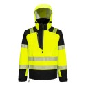 VESTE IMPERMÉABLE À CAPUCHE HAUTE VISIBILITÉ PW3 (3L)  Colour:Jaune/Noir