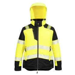 PARKA D'HIVER HV FEMMES PW3  Colour:Jaune/Noir