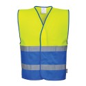 GILET HV BICOLORE Taille / Pointure:XX/3X Colour:Jaune/Royal