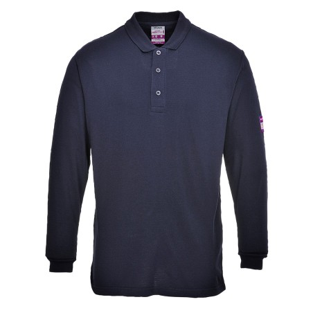 POLO MANCHES LONGUES MODAFLAME  Colour:Marine