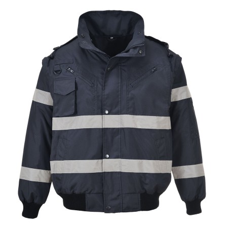 BLOUSON BOMBER IONA 4-EN-1  Colour:Marine