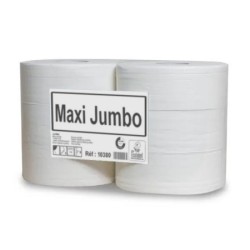 Maxi Jumbo papier toilette 2 plis - Colis de 6 rouleaux