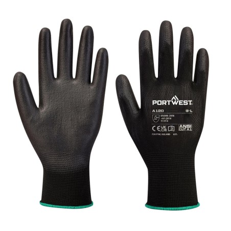 GANT ENDUIT PU  Colour:Noir