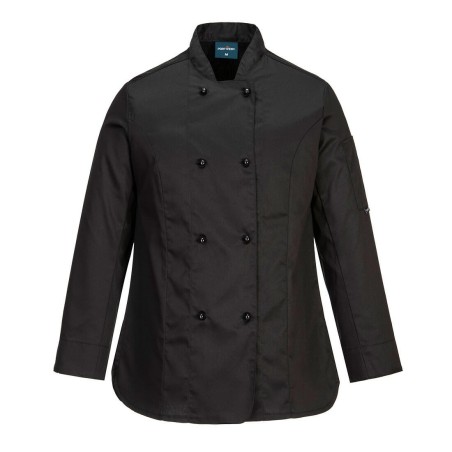 VESTE DE CUISINE FEMME RACHEL  Colour:Noir