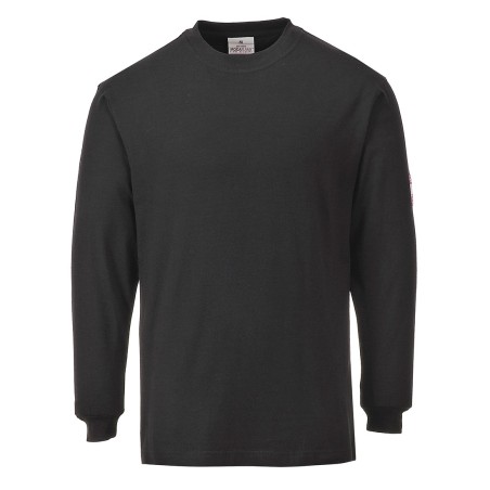 T-SHIRT MANCHES LONGUES MODAFLAME FR  Colour:Noir