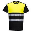 T-SHIRT PW3 HAUTE VISIBILITÉ CLASSE 1  Colour:Noir/jaune