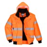 BLOUSON BOMBER HIVIS 3 EN 1   Colour:Orange