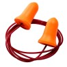 BOUCHONS D'OREILLE BELL CONFORT EN MOUSSE PU AVEC CORDON (200 PAIRES) Colour:Orange