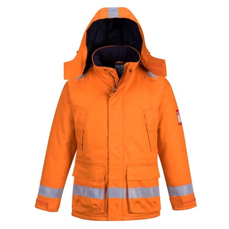 PARKA HIVER FR ANTI-STATIQUE  Colour:Orange