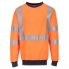 SWEATSHIRT MODAFLAME HV  Colour:Orange