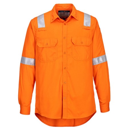 CHEMISE LÉGÈRE ANTISTATIQUE FR  Colour:Orange