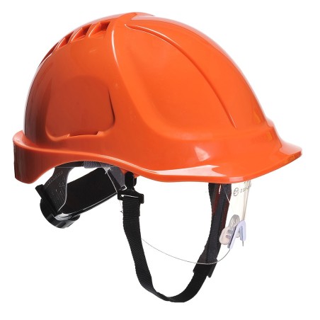 CASQUE À VISIERE  ENDURANCE PLUS VISOR Colour:Orange