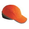 CASQUETTE ANTI-HEURT VISIÈRE LONGUE Colour:Orange