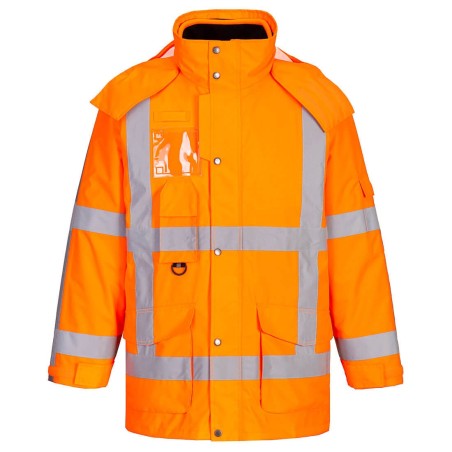 PARKA TRAFFIC 3 EN 1 RWS  Colour:Orange