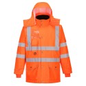 PARKA HI-VIS 7-EN-1   Colour:Orange