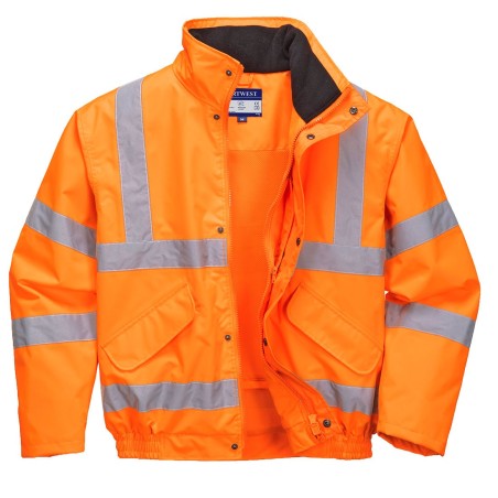 BLOUSON RESPIRANT HI-VIS DOUBLURE MESH  Colour:Orange