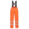 PANTALON BIZFLAME RAIN DOUBLÉ HI-VIS FR ANTISTATIQUE  Colour:Orange