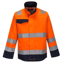 VESTE MODAFLAME ORANGE/MARINE RIS  Colour:Orange/Marine