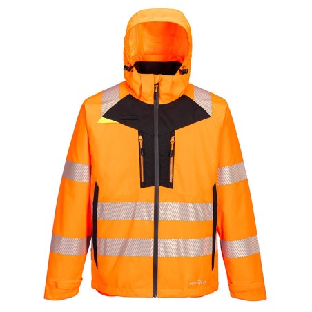 PARKA 4 EN 1 DX4 HI-VIS  Colour:Orange/Noir