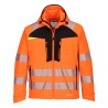 VESTE SOFTSHELL HV DX4  Colour:Orange/Noir