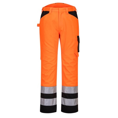 PANTALON DE TRAVAIL HV PW2  Colour:Orange/Noir