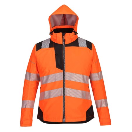 PARKA D'HIVER PW3 POUR FEMMES  Colour:Orange/Noir