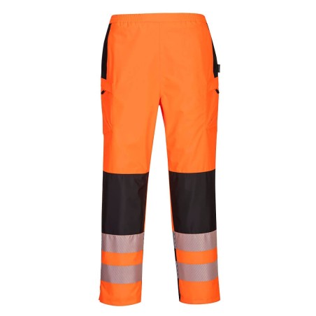 PANTALON DE PLUIE PW3 HI-VIS POUR FEMME  Colour:Orange/Noir