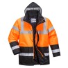 PARKA HV BICOLORE   Colour:Orange/Noir