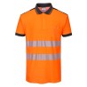 POLO HV PW3   Colour:Orange/Noir