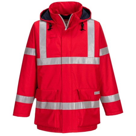 PARKA FR ANTI-STATIQUE BIZFLAME  Colour:Rouge