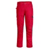 PANTALON DE TRAVAIL ÉCO-CONÇU WX2 STRETCH  Colour:Rouge foncé