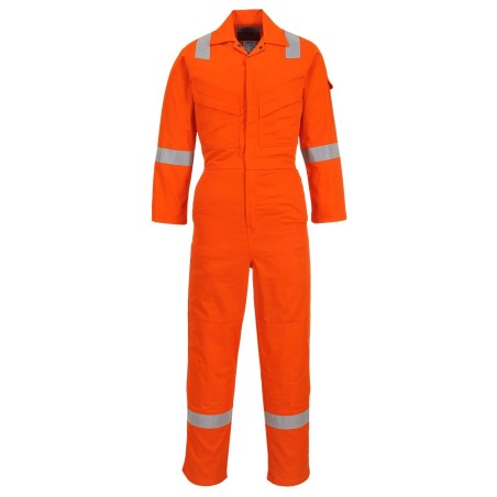 COMBINAISON FR LEGÈRE ANTISTATIQUE 280G Taille / Pointure:M Colour:Tall de couleur Orange