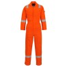 COMBINAISON FR LEGÈRE ANTISTATIQUE 280G Taille / Pointure:M Colour:Tall de couleur Orange