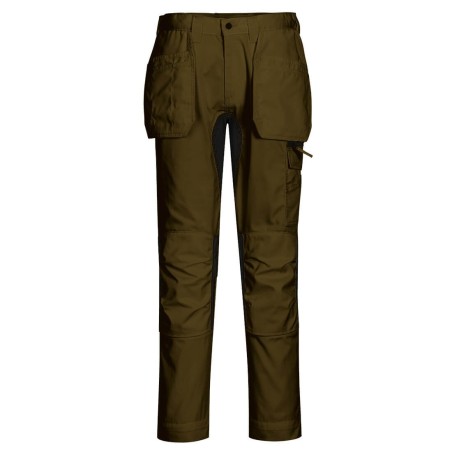 PANTALON STRETCH WX2 HOLSTER  Colour:Vert Olive