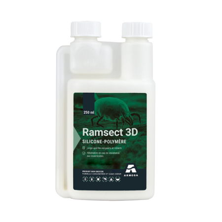 Produit de lutte contre les insectes sans insecticide RAMSECT 3D - Flacon de 250ml