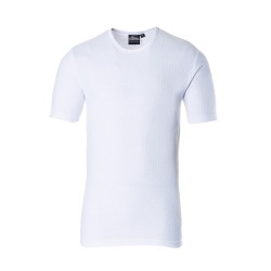 T-SHIRT THERMIQUE MANCHES COURTES  Colour:Blanc